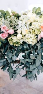 ウエディング会場の花3