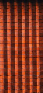 オレンジのタイルのテクスチャ2