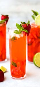 オレンジのフルーツカクテル2