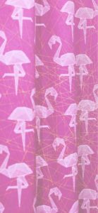 フラミンゴのカーテン2