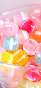 ピンクの飴1