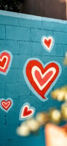 壁のビビットハート1