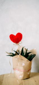 ラッピングとハート1