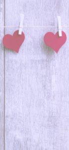 ウッドボードとハート2