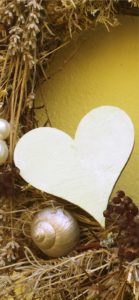 ナチュラルリースとハート1