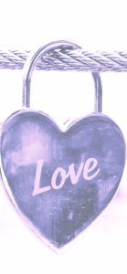 ハートの南京錠2