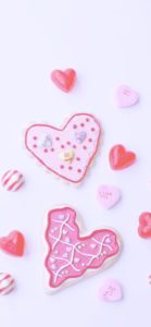 ハートのクッキーとキャンディ4