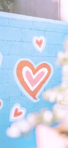 壁に書かれたハート2