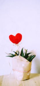 ラッピングとハート1