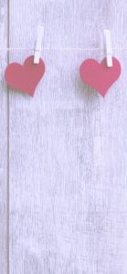 ウッドボードとハート2