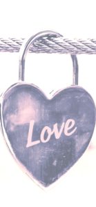 ハートの南京錠2