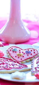 ハートのカラフルクッキー1