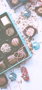 ブルーの箱のチョコレート2