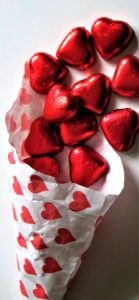 赤いハートのチョコレート1