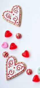 ハートのキャンディとクッキー1