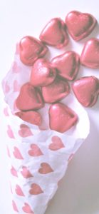 赤いハートのチョコレート1