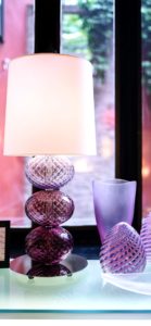 ガラスのランプシェード1