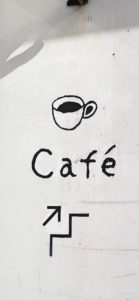 カフェの壁2