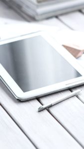 白いタブレット