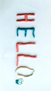 カラフルなハロー1