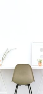 白いワーキングスペース1