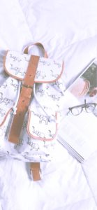 ベッドとリュック2