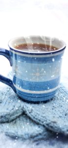 雪の中のホットチョコレート1