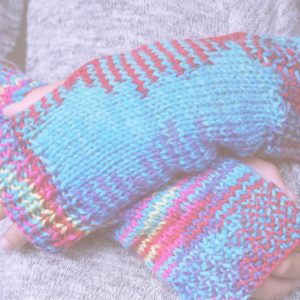 鮮やかな色の手袋2