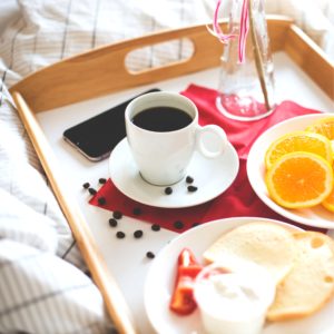 朝食とコーヒー1