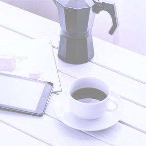 タブレットとコーヒー2