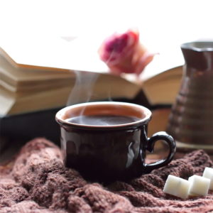 本とコーヒー1