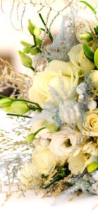 白い花のブーケ3