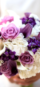 紫のブーケ1