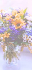 花瓶に挿した花束2