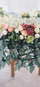 ウエディング会場の花3