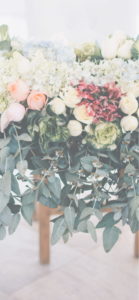 ウエディング会場の花4