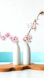 部屋に飾った桜1