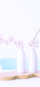 部屋に飾った桜2