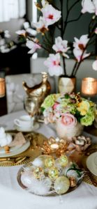 イースターのテーブルセット