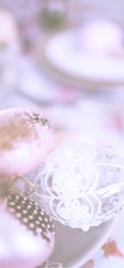 ピンクゴールドのイースター飾り2