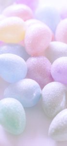 卵の形のカラフルキャンディ2