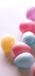 卵の形のカラフルキャンディ2