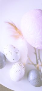 ピンクとグレーのイースター飾り2