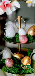 ピンクのイースターエッグの飾り1