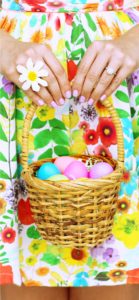 女の子とイースターエッグ1