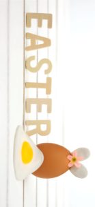 卵で作ったイースターラビット1