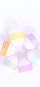 ドットのリボンの卵2