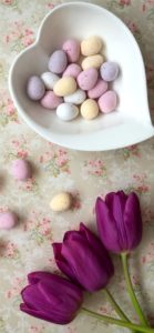 チューリップとイースターのお菓子1