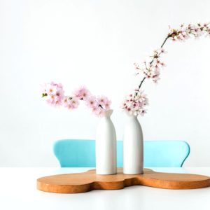 部屋に飾った桜1