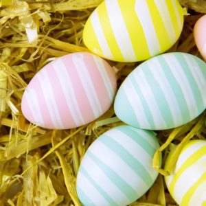 ストライプのイースターエッグ1